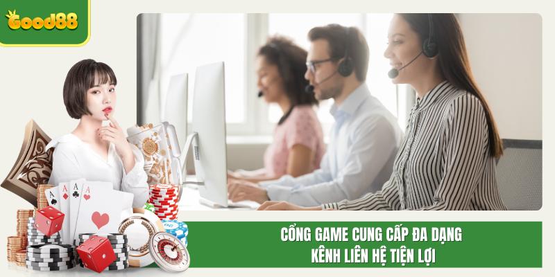 Nhà cái cung cấp đa kênh liên hệ tiện lợi